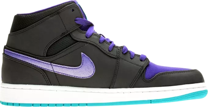 Кроссовки Air Jordan 1 Mid Grape, черный