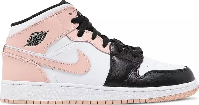 Кроссовки Air Jordan 1 Mid GS Crimson Tint, оранжевый