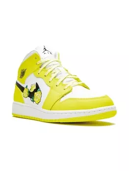 Кроссовки Air Jordan 1 MID (GS) Jordan Kids, желтый