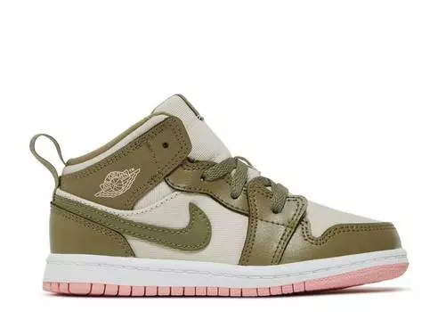 Кроссовки AIR JORDAN 1 MID GT 'TROOPER BLEACHED CORAL',