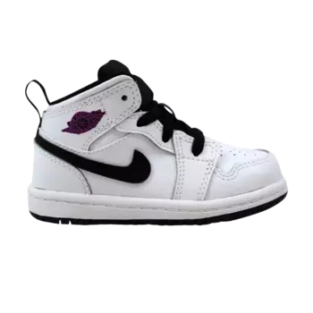 Кроссовки Air Jordan 1 Mid GT 'White Fuchsia Blast', белый