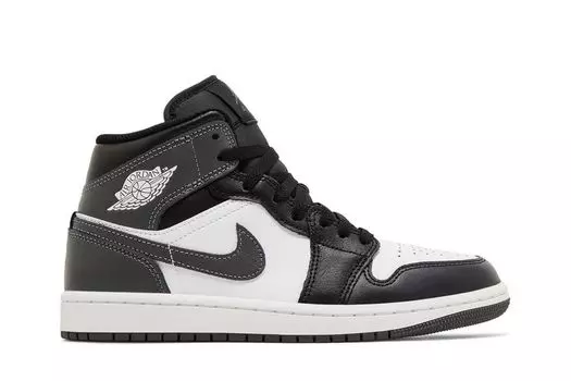 Кроссовки Air Jordan 1 Mid Iron Grey, серый