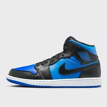Кроссовки Air Jordan 1 Mid JORDAN, цвет black/royal blue/black/white