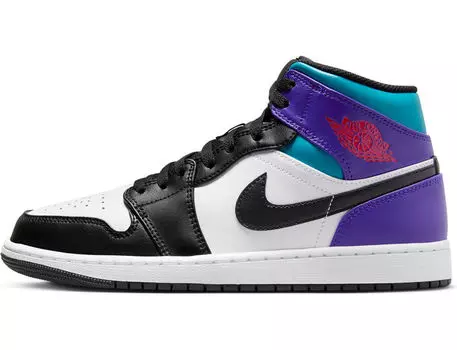 Кроссовки Air Jordan 1 Mid Jordan, мультиколор