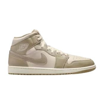 Кроссовки Air Jordan 1 Mid, коричневый