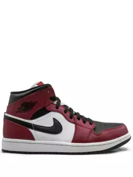 Кроссовки Air Jordan 1 Mid, красный