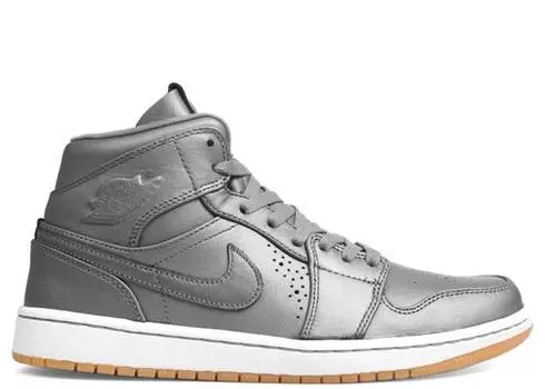 Кроссовки AIR JORDAN 1 MID NOUVEAU 'COOL GREY', серый