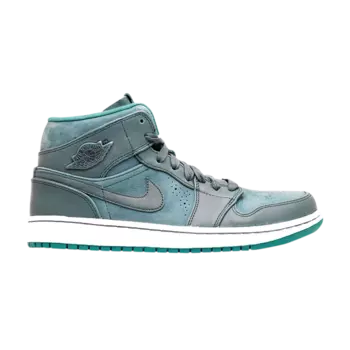 Кроссовки Air Jordan 1 Mid Nouveau 'Nightshade', зеленый