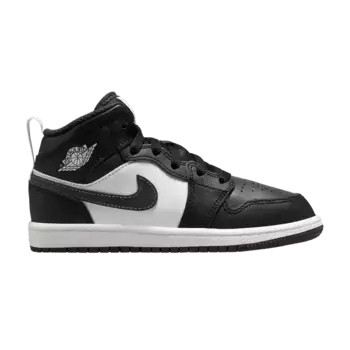 Кроссовки Air Jordan 1 Mid PS Black Off Noir, черный