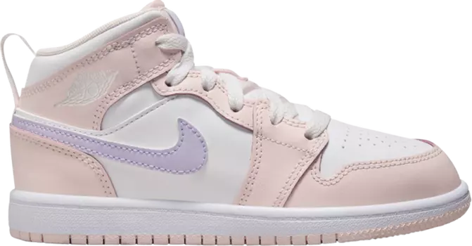 Кроссовки Air Jordan 1 Mid PS 'Pink Wash', розовый