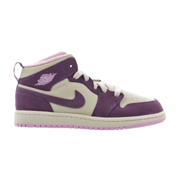 Кроссовки Air Jordan 1 Mid PS 'Sand Purple', фиолетовый