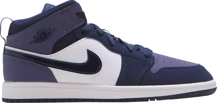 Кроссовки Air Jordan 1 Mid PS Sanded Purple, фиолетовый