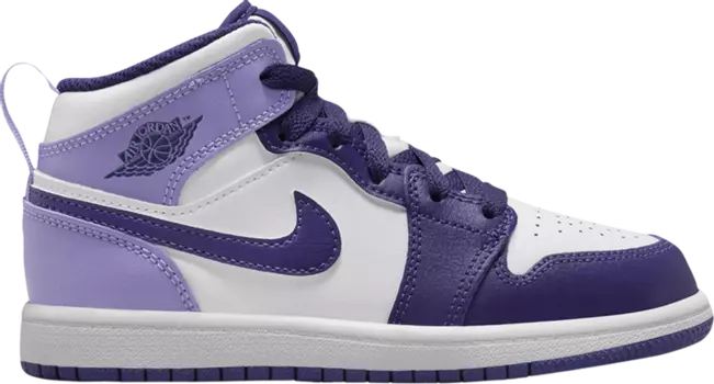 Кроссовки Air Jordan 1 Mid PS 'Sky J Purple', фиолетовый