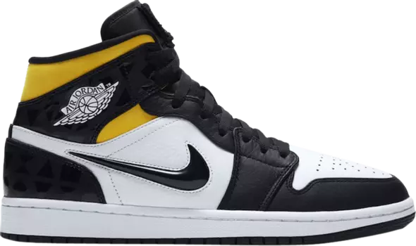 Кроссовки Air Jordan 1 Mid Quai 54, разноцветный