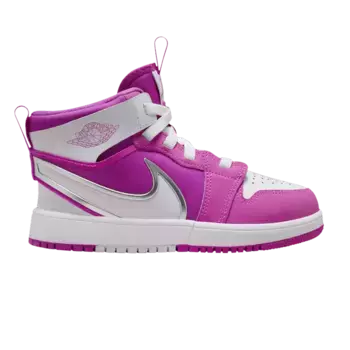 Кроссовки Air Jordan 1 Mid RM EasyOn PS Fire Pink, розовый