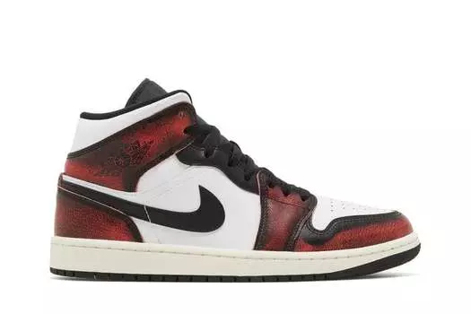 Кроссовки Air Jordan 1 Mid SE, белый