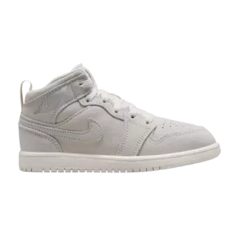 Кроссовки Air Jordan 1 Mid SE Craft PS, кремовый