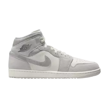 Кроссовки Air Jordan 1 Mid SE, цвет Neutral Grey Sail