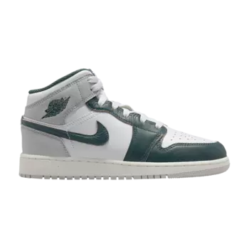 Кроссовки Air Jordan 1 Mid SE GS, цвет Oxidized Green