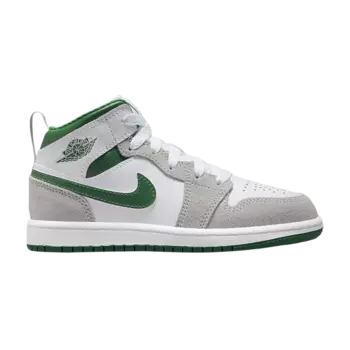 Кроссовки Air Jordan 1 Mid SE PS, белый