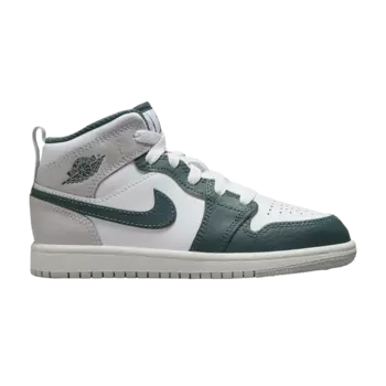 Кроссовки Air Jordan 1 Mid SE PS, цвет Oxidized Green