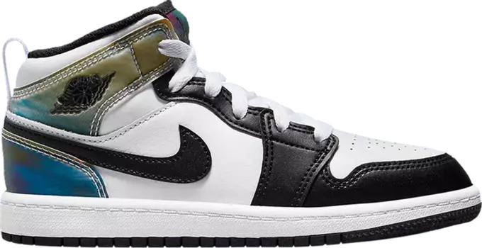 Кроссовки Air Jordan 1 Mid SE PS Heat Reactive Color Change, белый