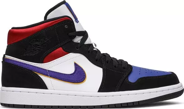 Кроссовки Air Jordan 1 Mid SE Rivals, разноцветный