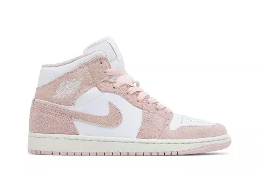 Кроссовки Air Jordan 1 Mid SE, розовый