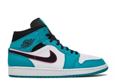 Кроссовки AIR JORDAN 1 MID SE 'SOUTH BEACH', зеленый