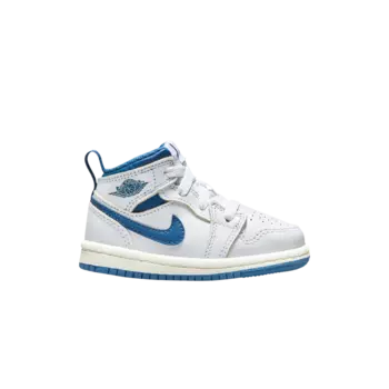 Кроссовки Air Jordan 1 Mid SE TD, белый