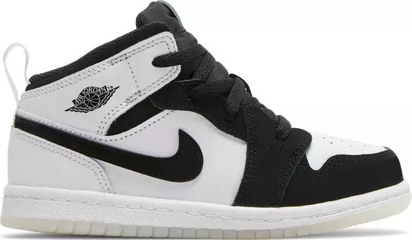 Кроссовки Air Jordan 1 Mid SE TD Diamond, белый