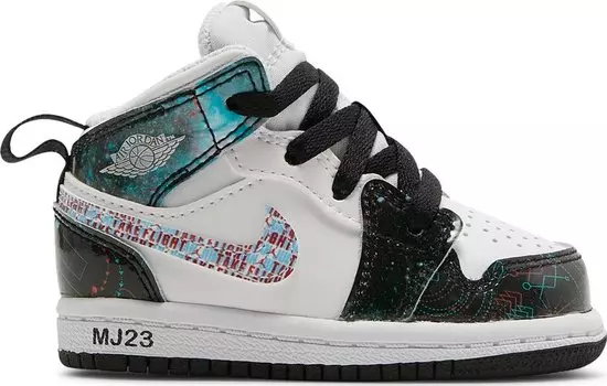 Кроссовки Air Jordan 1 Mid SE TD Take Flight, белый