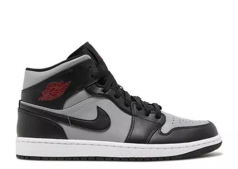 Кроссовки AIR JORDAN 1 MID 'SHADOW', черный