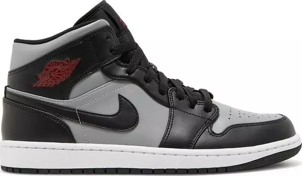 Кроссовки Air Jordan 1 Mid Shadow, серый