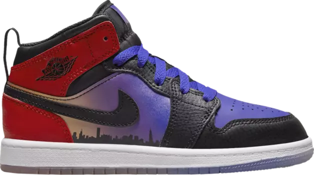 Кроссовки Air Jordan 1 Mid SS PS 'Skyline', синий