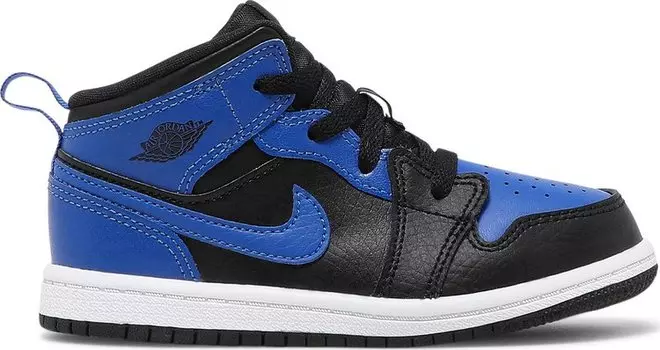 Кроссовки Air Jordan 1 Mid TD Hyper Royal, синий