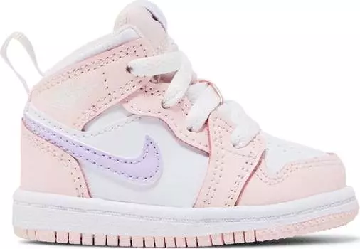 Кроссовки Air Jordan 1 Mid TD 'Pink Wash', розовый