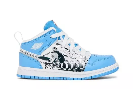 Кроссовки Air Jordan 1 Mid TD, синий
