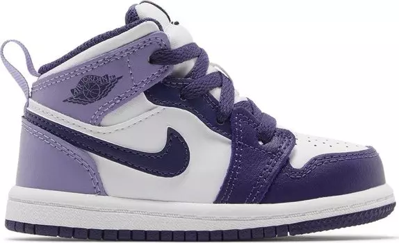 Кроссовки Air Jordan 1 Mid TD 'Sky J Purple', фиолетовый