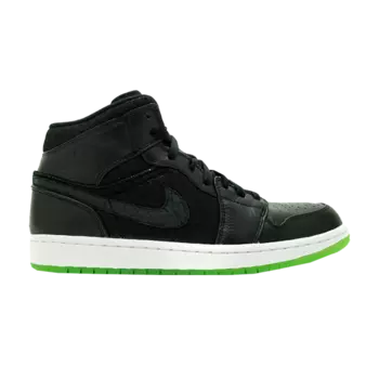 Кроссовки Air Jordan 1 Phat 'Action Green', черный