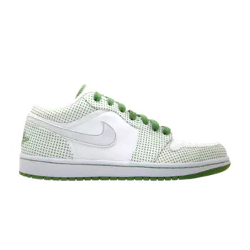Кроссовки Air Jordan 1 Phat Low 'Chlorophyll', белый