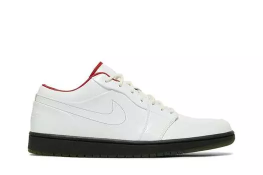 Кроссовки Air Jordan 1 Phat Low Premium 'White Red', белый
