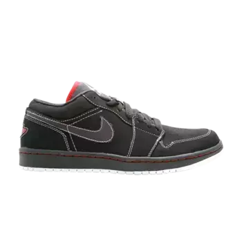 Кроссовки Air Jordan 1 Phat Low 'Varsity Red', черный
