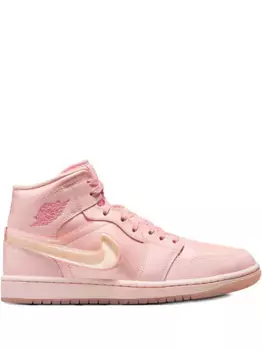 Кроссовки Air Jordan 1 Pink/Sail, розовый