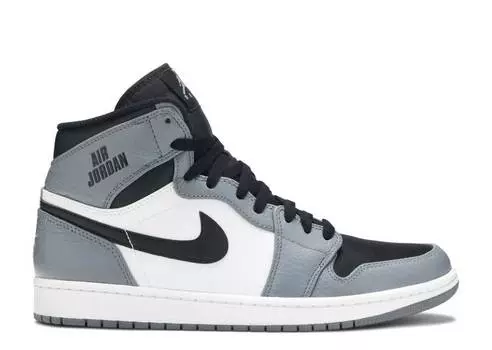 Кроссовки AIR JORDAN 1 RARE AIR 'COOL GREY', серый