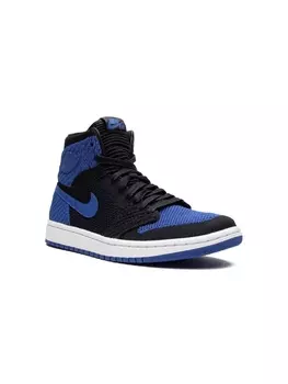 Кроссовки Air Jordan 1 Ret Hi Flyknit BG Jordan Kids, черный