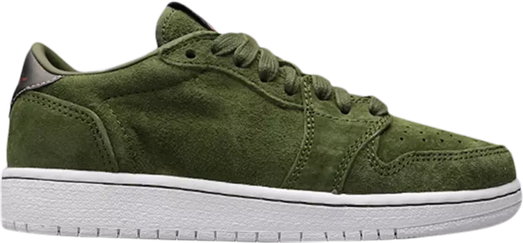 Кроссовки Air Jordan 1 Reto Low NS BG Legion Green, зеленый