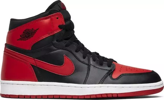 Кроссовки Air Jordan 1 Retro Bred 2001, черный