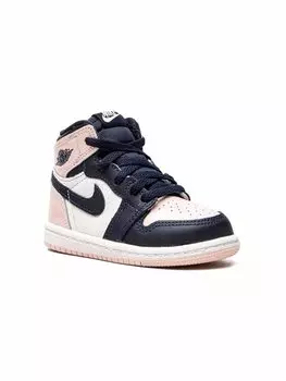Кроссовки Air Jordan 1 Retro Bubblegum Jordan Kids, белый