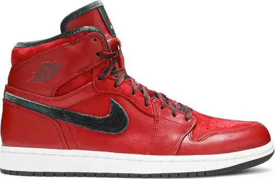 Кроссовки Air Jordan 1 Retro Hi Premier Gucci 2008, красный